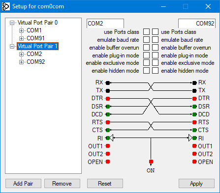 Virtual Port Pair 1