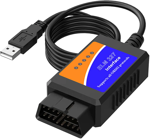 ELM 327 Elm Electronics (OBD to RS232 Interpreter)