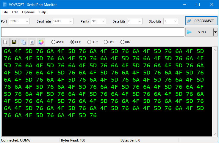 Serial Port Monitor Software Screenshot