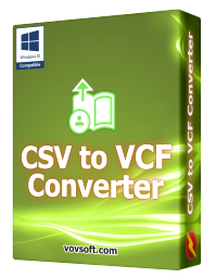 CSV to VCF Converter for PC | Converts Excel to VCF - Vovsoft