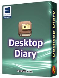 Desktop Diary for PC | Offline diary software - Vovsoft
