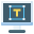 Text to Image Converter Icon