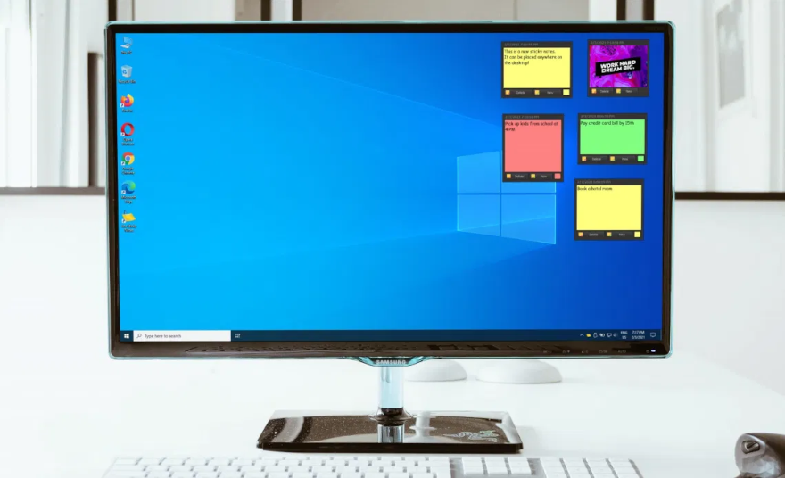 How To Put Sticky Notes On Desktop Windows 10 Lupon gov ph