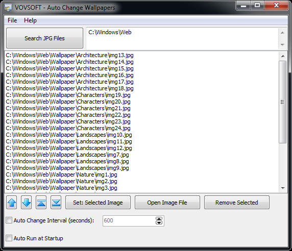 VovSoft Auto Change Wallpapers 1.1 Auto-change-wallpapers