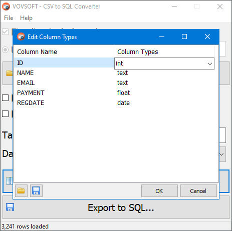 CSV to SQL Converter for PC | Converts CSV to SQL