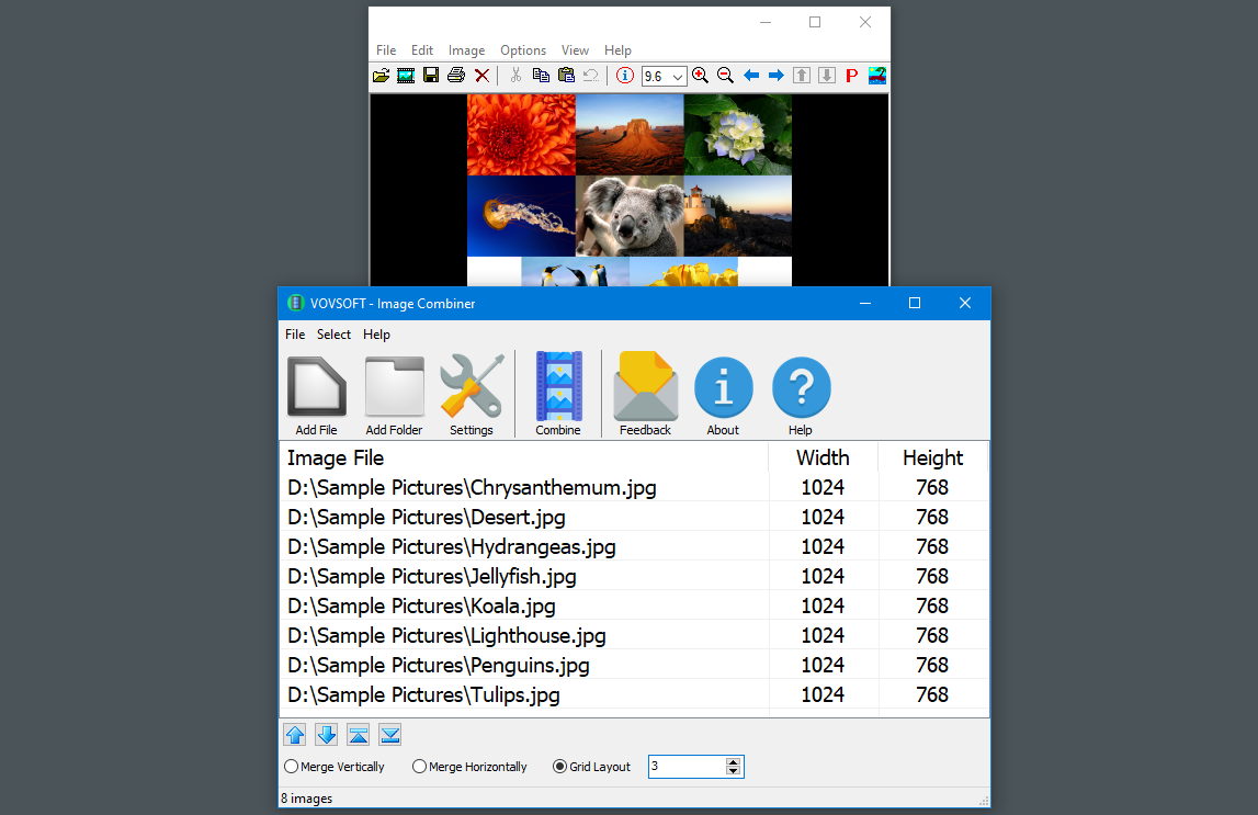 Image Combiner for PC | Combines multiple images