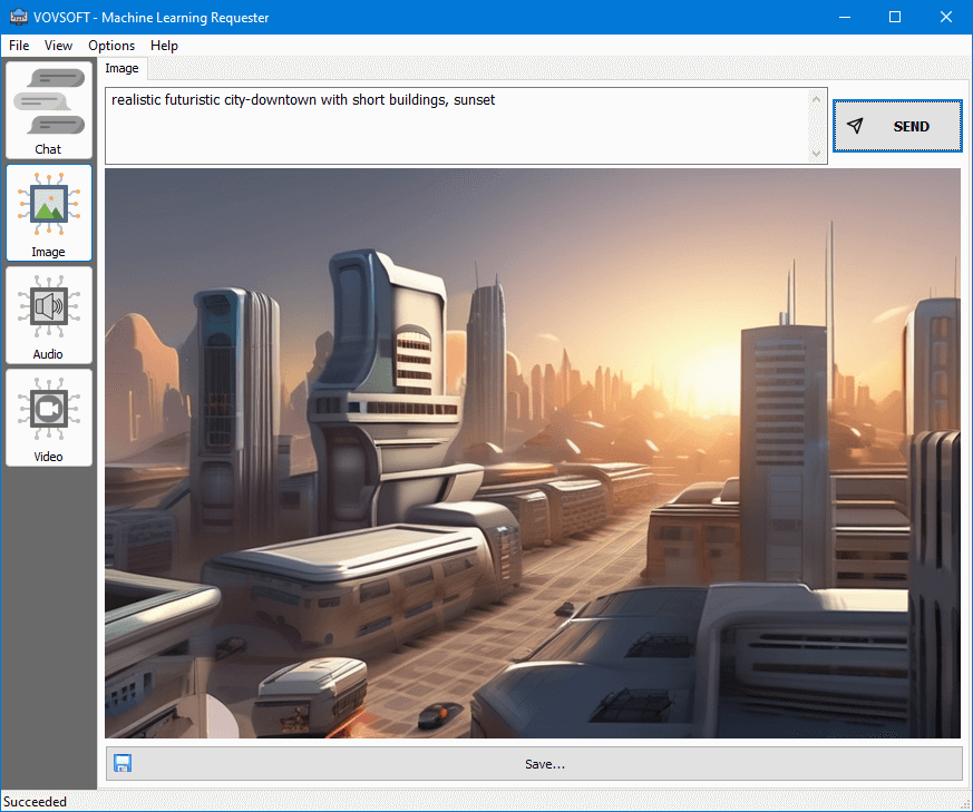 Machine Learning Requester Screenshot