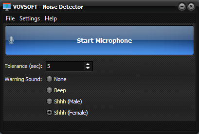 Noise Detector Screenshot