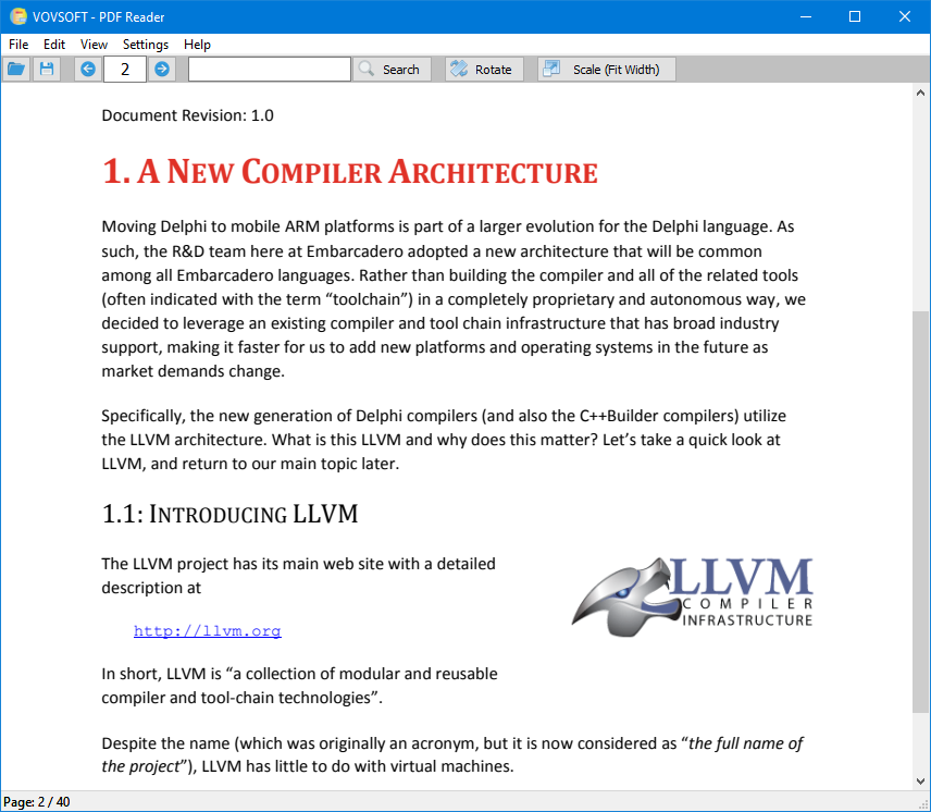 PDF Reader for PC | Lightweight PDF viewer - Vovsoft