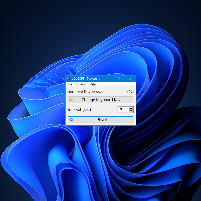 Prevent Computer Sleep Screenshot