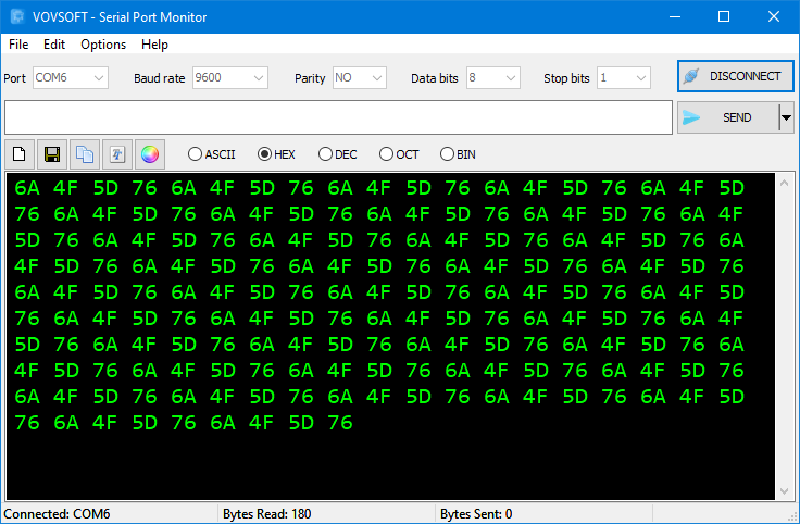 Serial Port Monitor Screenshot
