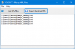 Merge XML Files for PC | Combines multiple XML files